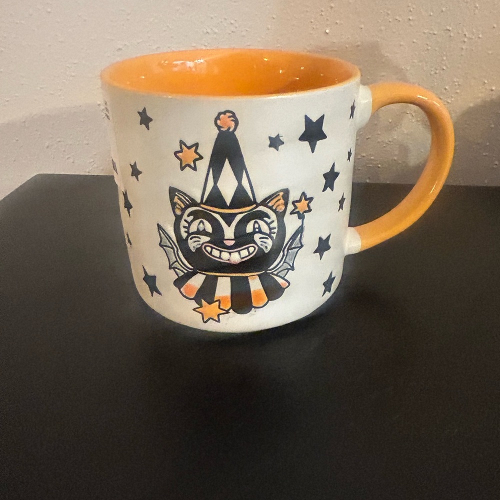 Halloween Vintage Cat Mug